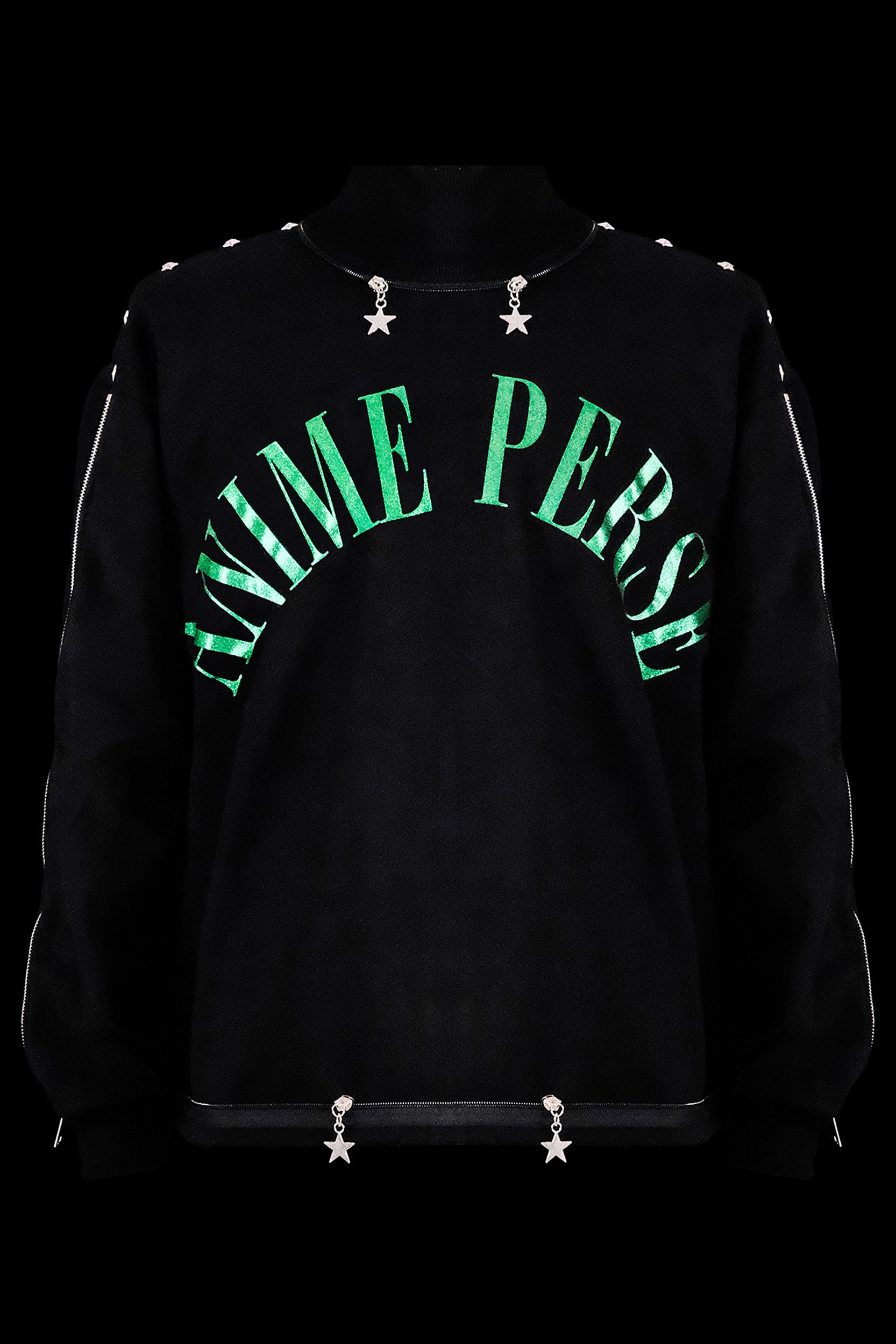 The Bondage Sweatshirt With Metal Hardware