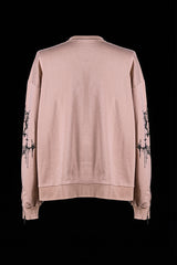 The Cyber Sigilism Black Cotton Sweatshirt