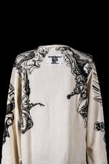 The Saints and Sinners Ivory Skeleton Sweatshirt